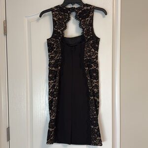 Aidan Mattox black cocktail dress. Size 2